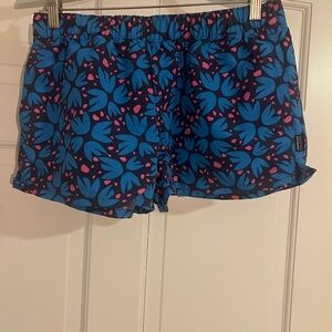 Patagonia Blue Floral Women's Shorts